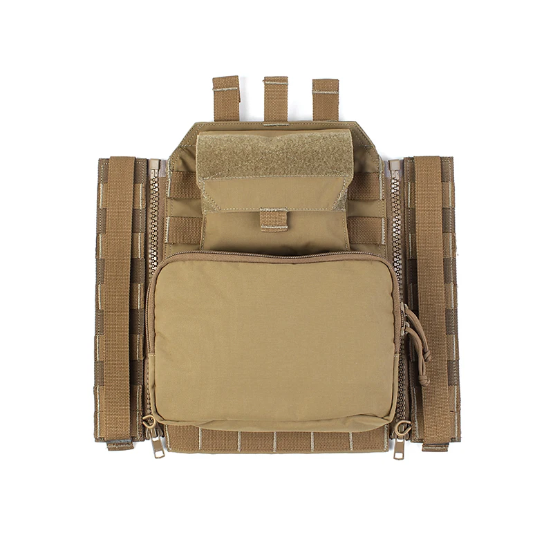 PEW TACTICAL Zip-on plataforma trasera 50oz chaleco Airsoft armadura de caza chaleco táctico de caza BP02 - imagen 5