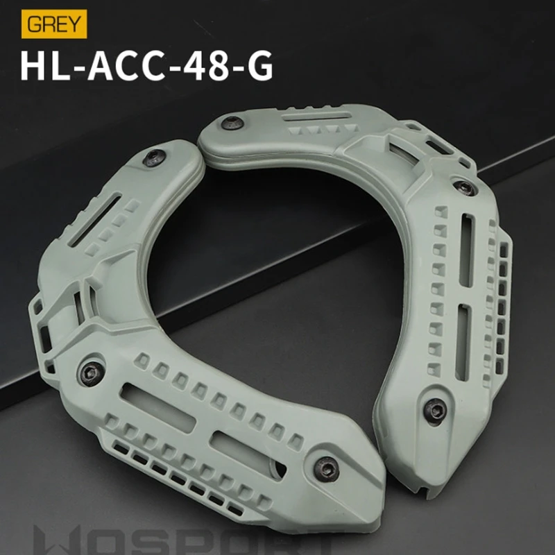 Accesorios para casco de equipo Airsoft para deportes al aire libre, riel táctico rápido MK, Riel de ala, guía lateral, para ciclismo al aire libre - imagen 4