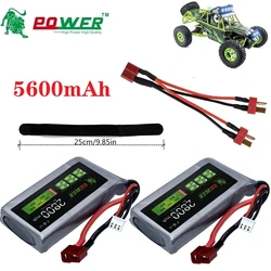 Batería LiPo 2S 7,4V 1800mAh recargable para dron RC Wltoys 5600