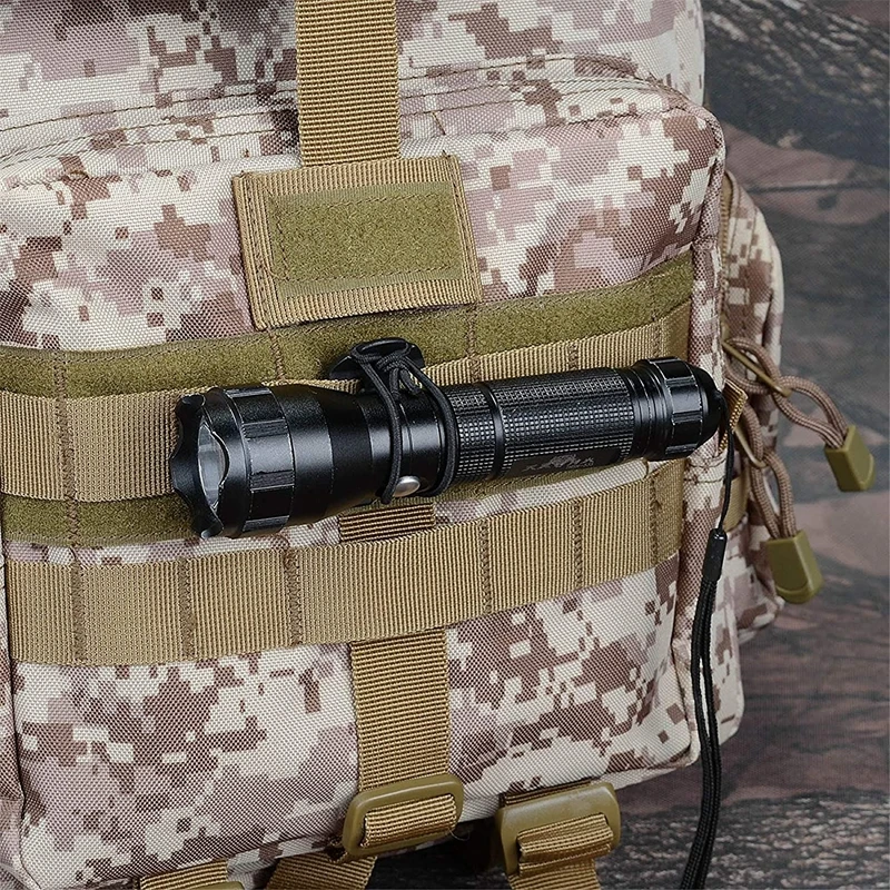 1/2/5 uds Molle hebilla de mochila ganchos de mosquetón Nylon para exterior Camping bolsa percha gancho pinza EDC mosquetón de supervivencia de herramientas - imagen 2