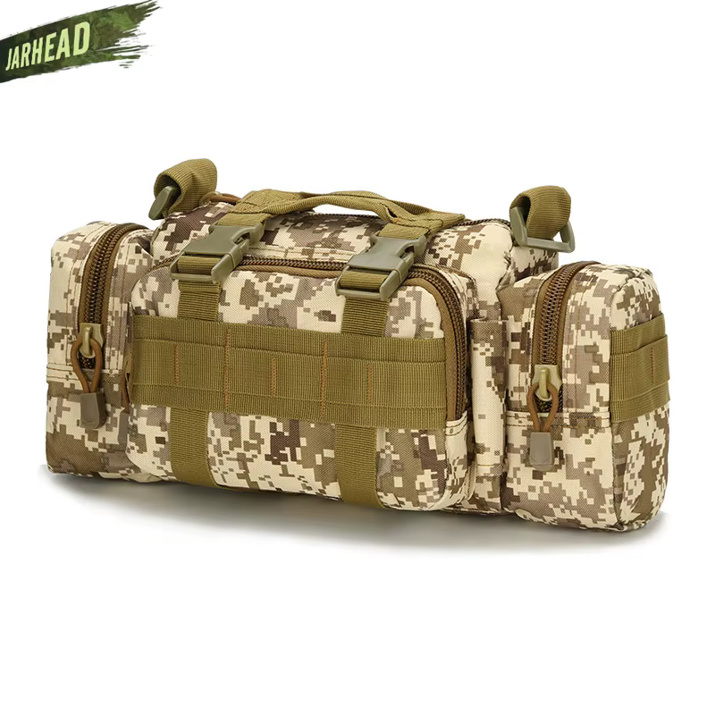 Riñonera multifunción para exteriores, bolso de pesca, bandolera de un solo hombro, almacenamiento de utilidad, equipo de señuelos de pescado - imagen 2