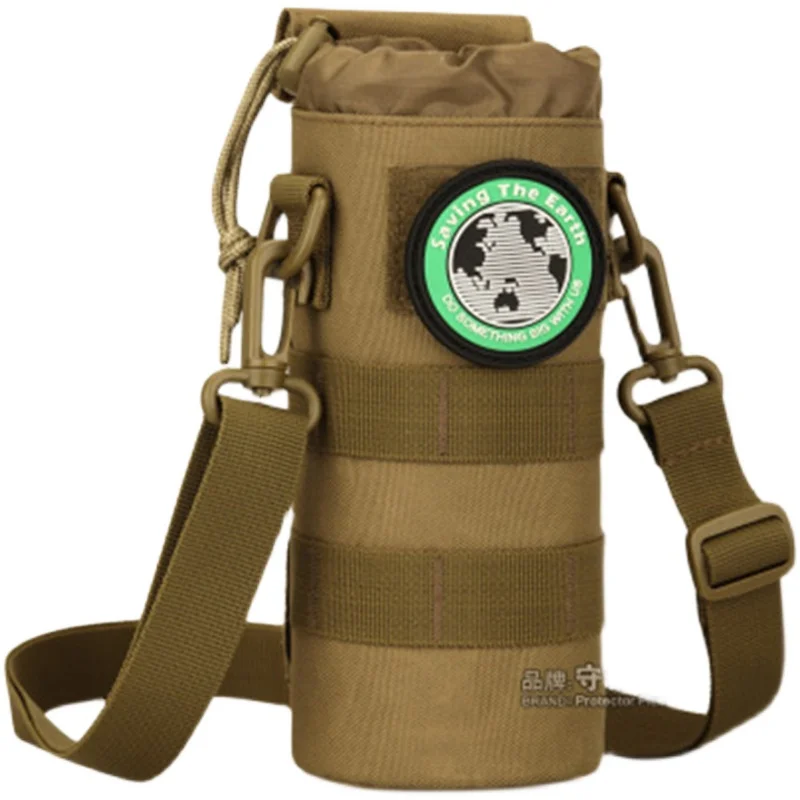 Bolsa pequeña para botella de agua Guardian para exteriores, funda plegable para botella de agua de 600ml, riñonera, bolsa táctica para taza de agua, cartera para botella de agua - imagen 4