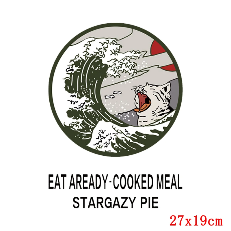 Parche de paisaje de exterior para planchar ropa, parches de transferencia térmica impresos, apliques de transferencia de calor para planchar en la montaña - imagen 5