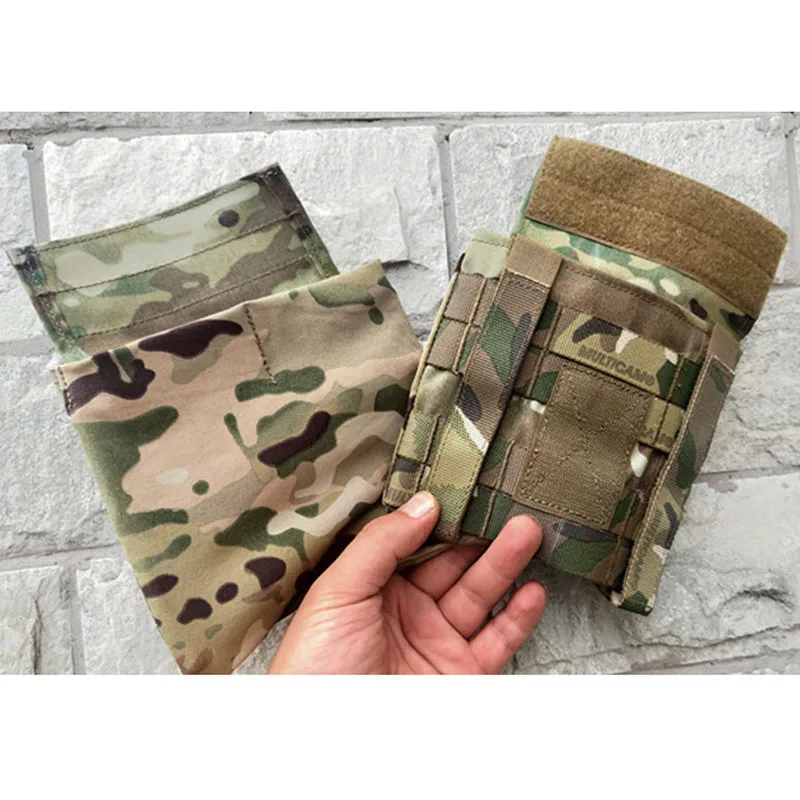 1 par de bolsas de placa lateral Molle tácticas para exteriores, conjunto de 6x6 ", chaleco JPC AVS XPC, bolsa de Panel lateral elástico - imagen 2