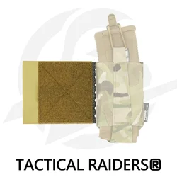 Chaleco táctico de caza, soporte de expansión lateral para colgar en el pecho, placa compuesta