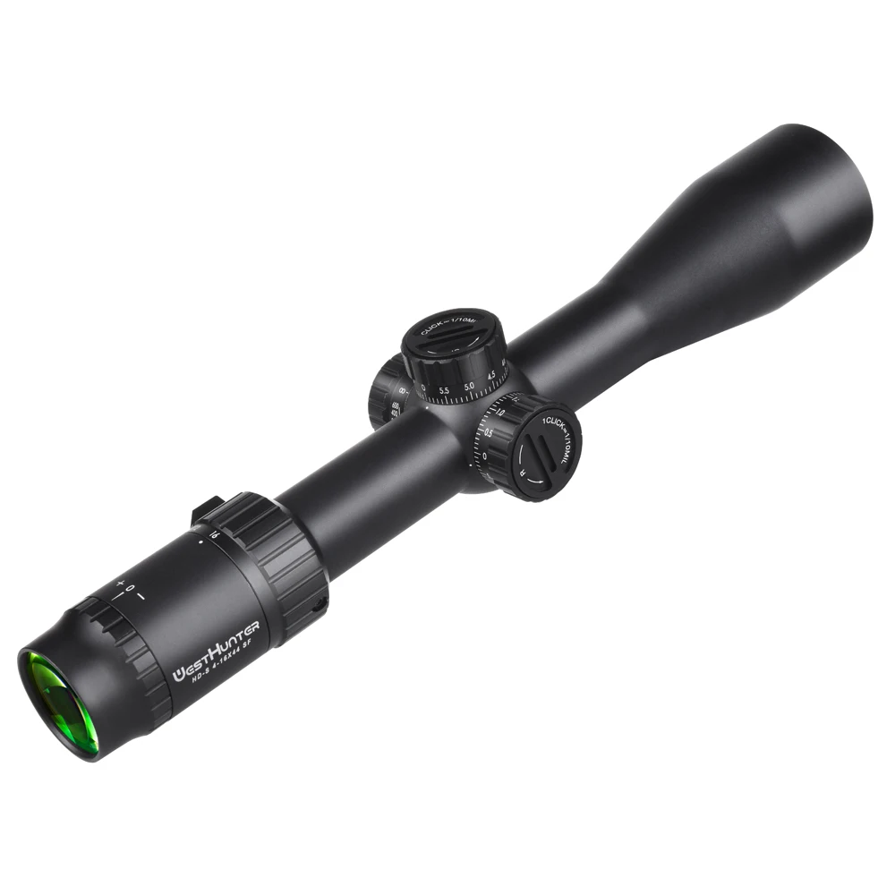 WESTHUNTER HD-S 4-16X44 SF mira telescópica para Rifle de caza Mil Dot mira telescópica táctica con reinicio cero rueda de paralelo lateral miras ópticas - imagen 4