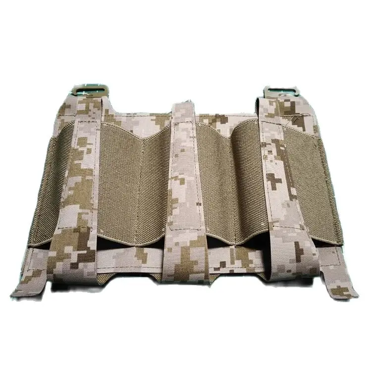 Bolsa triple para revistas con chaleco táctico de fuerza elástica Proceso de corte láser AOR1 - imagen 2