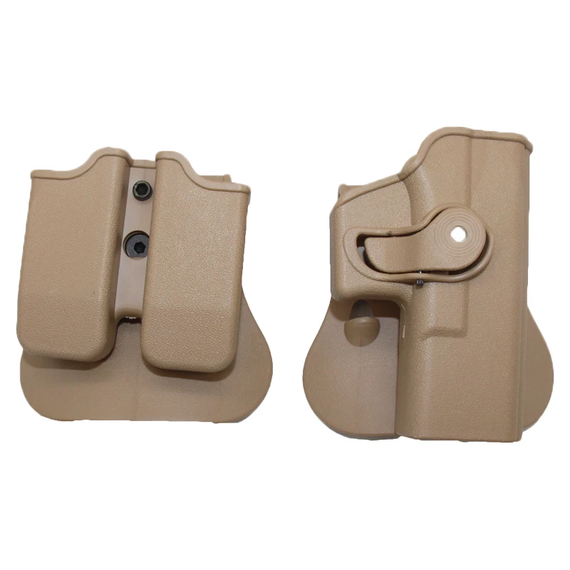 Funda de pistola táctica apta para Glock 17 gen 1-4 Airsoft, accesorios de pistola militar con eslinga - imagen 4