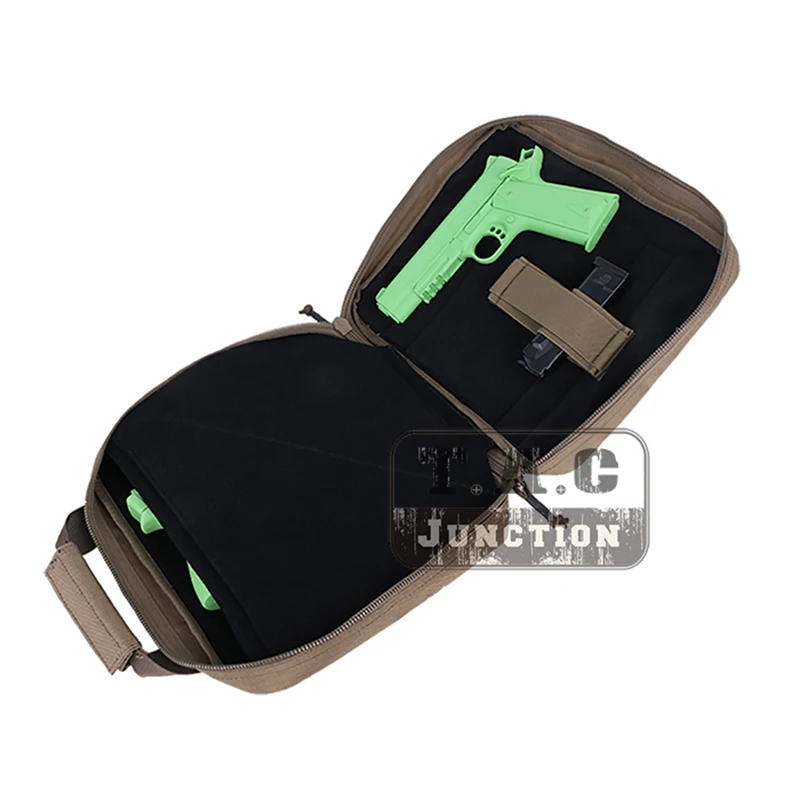 Emerson-Bolsa de transporte de mano para dos pistolas tácticas, funda segura para pistola Emersongear, soporte para revistas - imagen 4