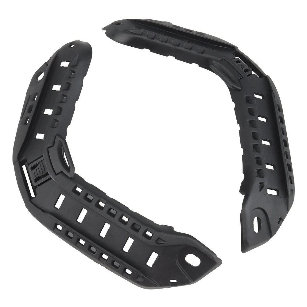 Kit de casco táctico con rieles laterales, adaptador de montaje rápido SF, corte súper alto, combate Airsoft CS con tornillos de montaje, accesorios - imagen 4