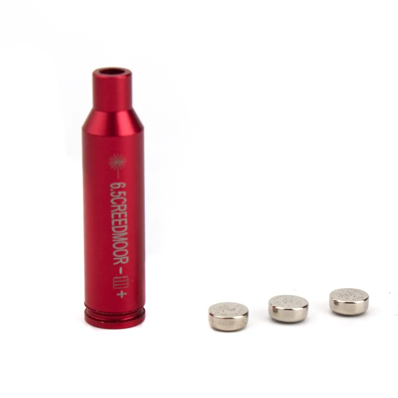 Creedmoor-puntero láser para Rifle, visor de 6.5Cre, colimador 6,5, batería incluida, 6,5 - imagen 3
