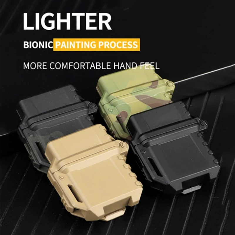 Estuche porta-encendedor táctico EDC MOLLE para supervivencia - imagen 2