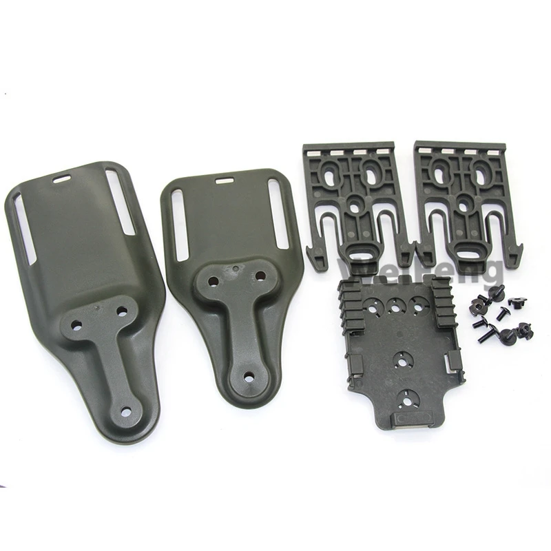 Kit de sistema de bloqueo rápido para caza, correa para muslo con funda para pistola QLS 19 22 para plataforma de cinturón GL 17/USP/Beretta M9 - imagen 4