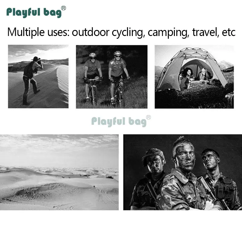 Playful bag TPU/EVA bolsa de hidratación liner mochila de ciclismo bolsa de agua al aire libre mochila de camuflaje AVA01 - imagen 4