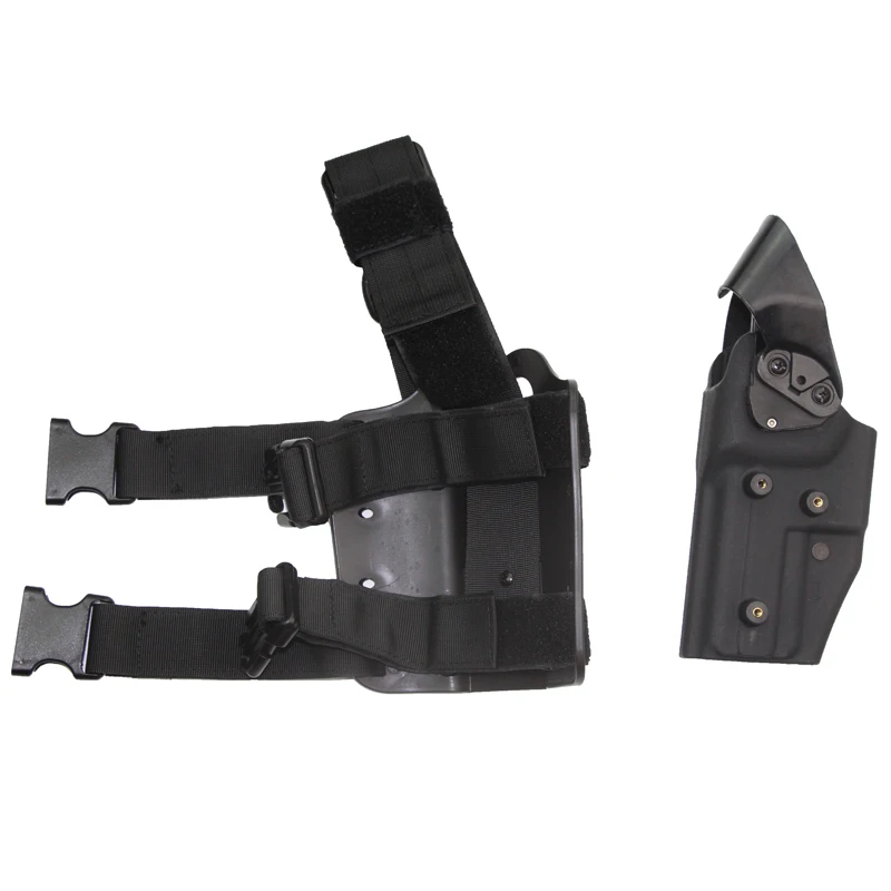 Funda táctica HK USP, funda de pierna caída, ajustable, Airsoft, mano derecha, estándar USP - imagen 5