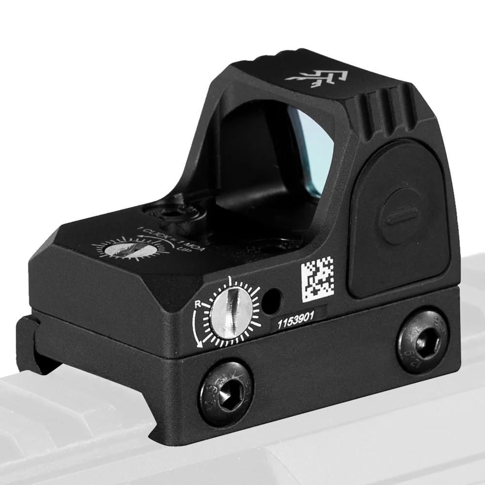 SWAMP DEER-colimador de punto rojo, Base Glock/pistola, mira réflex, compatible con riel de 20mm para Rifle de caza Airsoft