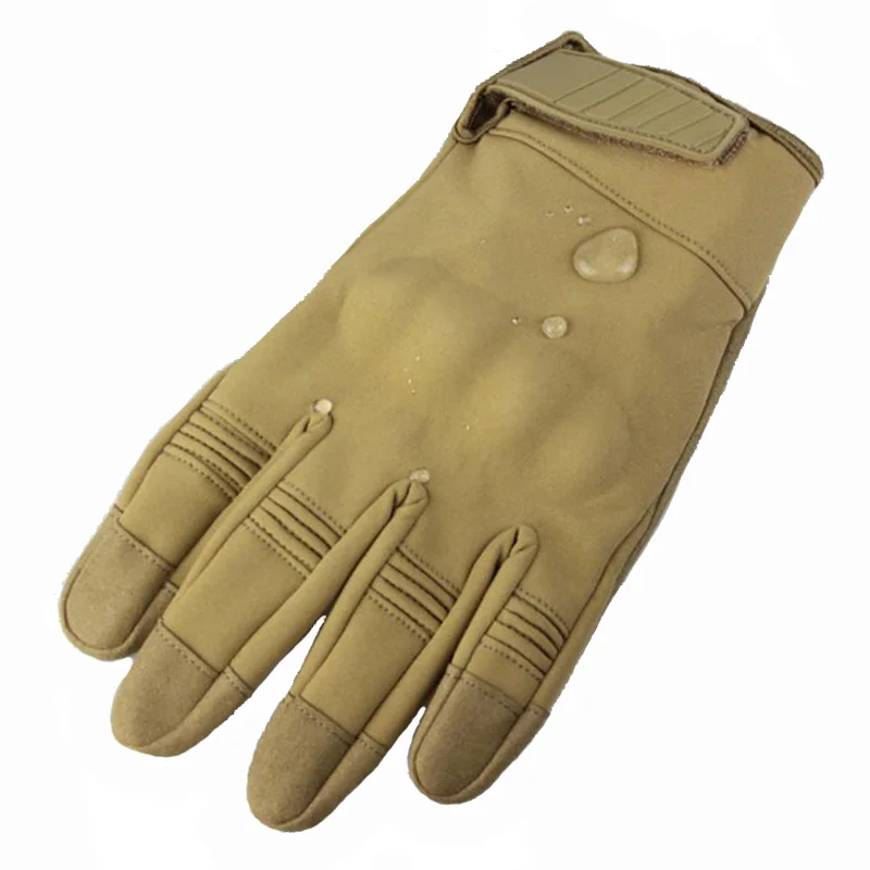 Guantes tácticos al aire libre senderismo escalada deporte impermeable dedo completo guantes militares para hombres mantener caliente guantes antideslizantes tiro - imagen 3