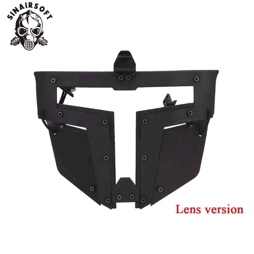 SINAIRSOFT-mascarilla táctica TPE de liberación rápida, máscara facial completa para ciclismo al aire libre, deportes de tiro, equipo de protección de caza - imagen 4