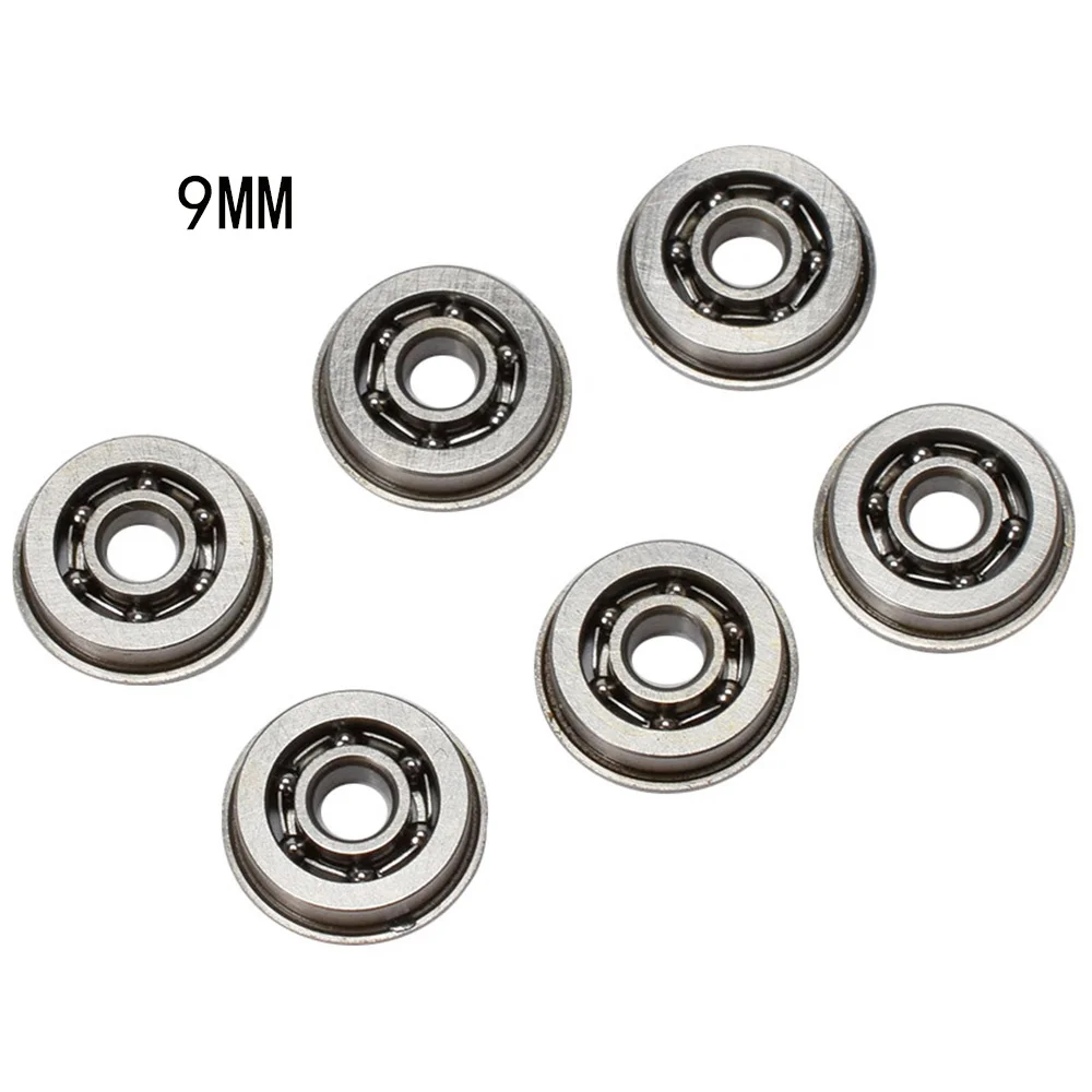 Rodamiento de bolas de acero inoxidable de alta precisión, 6mm, 7mm, 8mm, 9mm, para caja de cambios Airsoft, Paintball, pistola BB de aire, tiro y caza - imagen 3