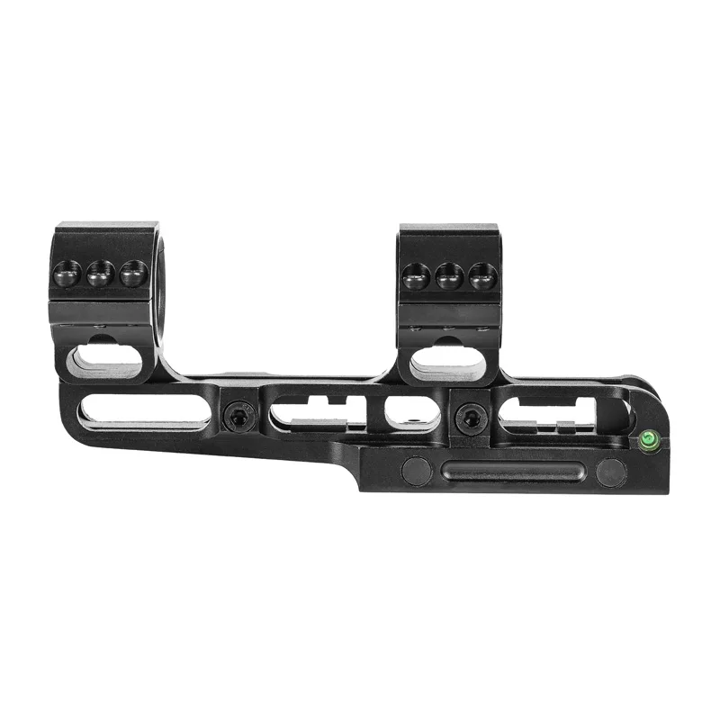 Anillos de alcance ajustables de una pieza, anillos dobles de 25,4mm/30mm, montaje de alcance Picatinny extraíble con nivel de burbuja, accesorios de alcance - imagen 4