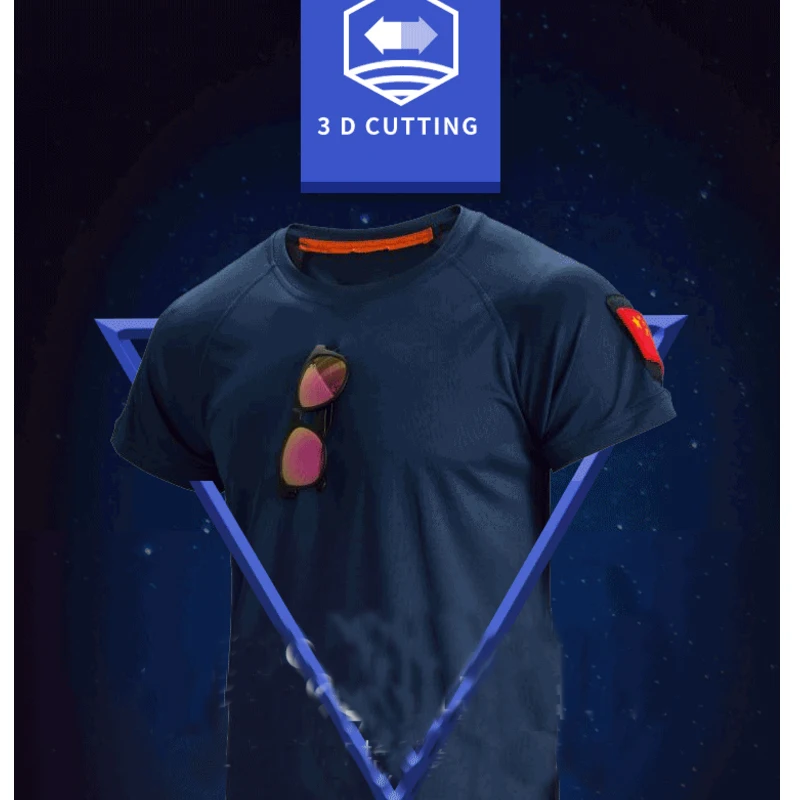 Camiseta táctica militar para hombre, camisa de secado rápido para acampar, Trekking, pesca, escalada, senderismo, cuello redondo, Verano - imagen 2