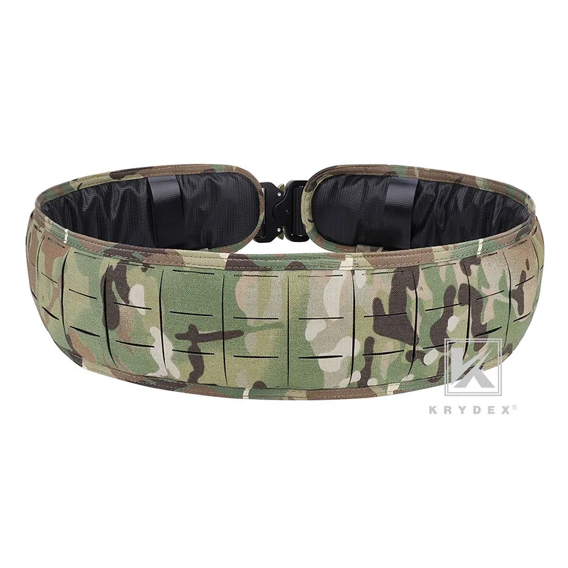 KRYDEX-cinturón táctico de láser MOLLE Orion acolchado 2 en 1, cinturón de batalla interior de 1,75 ", exterior de 3", cinturón de patrulla de tiro Modular de bajo perfil - imagen 2