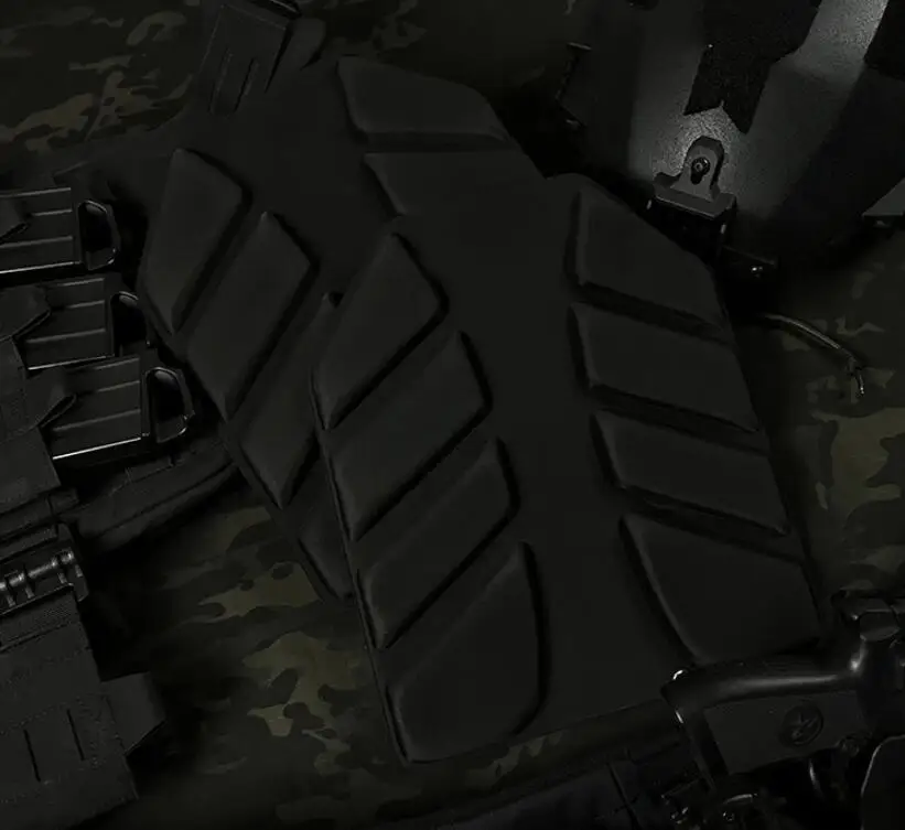 Almohadilla de chaleco táctico, almohadilla de enfriamiento de espina de pescado, aislamiento térmico, a prueba de humedad, transpirable, absorbente de golpes y antibacteriano - imagen 5