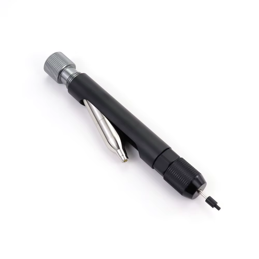 Nuevo Adaptador de CO2 de cambio rápido de 12 gramos y 12G con adaptador de cargador de aguja recargable de CO2 para herramienta de aire Paintball Airsoft - imagen 3