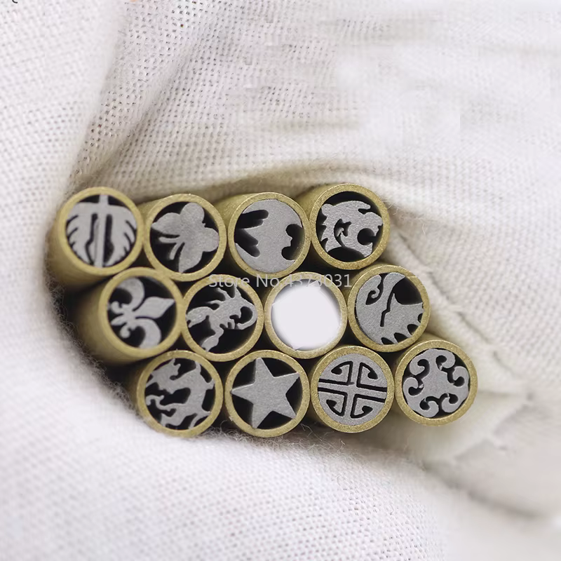 Remaches de mosaico para mango de cuchillo, diámetro de 6mm, tornillo de mosaico para bricolaje, material de mango de cuchillo, longitud de tubo de latón de 45mm, 1 ud. - imagen 3