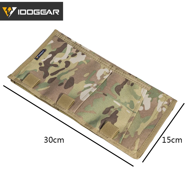 IDOGEAR-bolsa táctica MOLLE, organizador de visera solar para camión, Panel multibolsillo para CD, multicam, multiusos - imagen 5