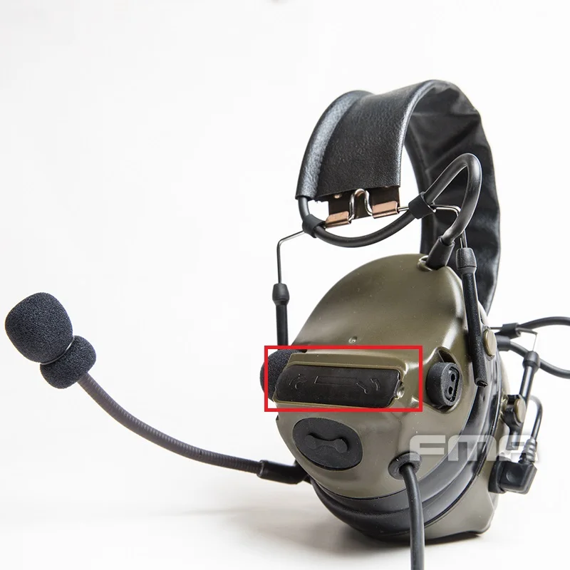 Cubierta táctica del compartimento de la batería del auricular, reducción de ruido, Comtac 3 - imagen 5