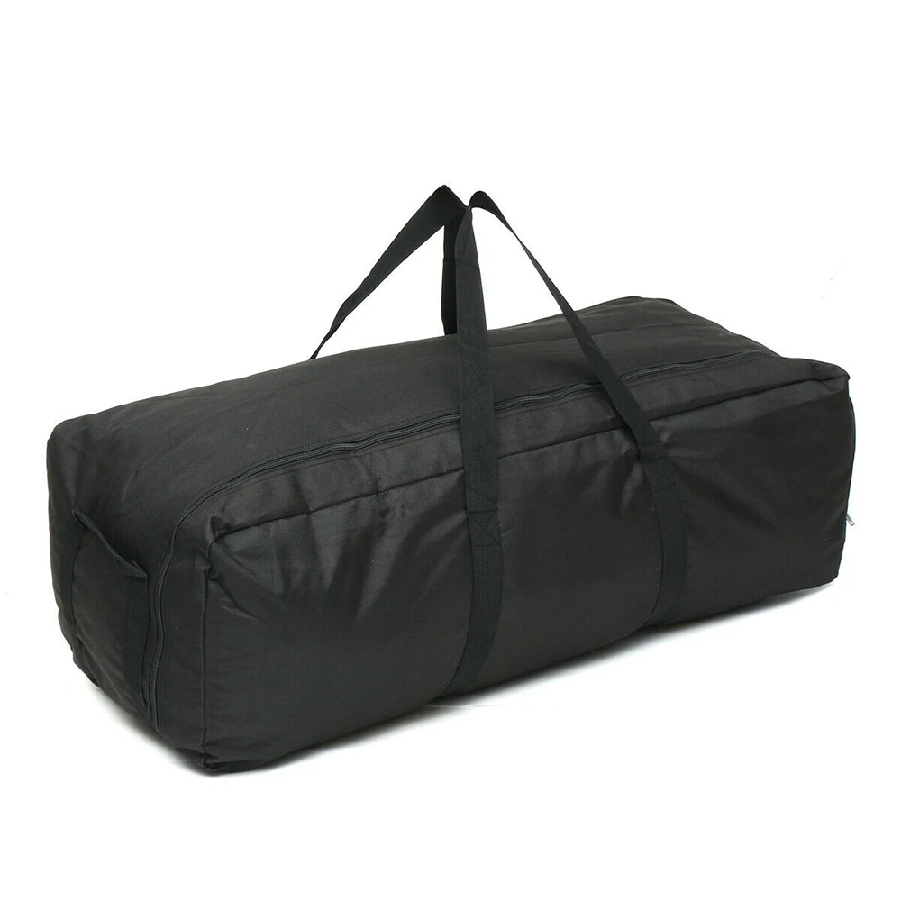 Bolsa de gimnasio de gran capacidad para hombre, bolsa deportiva impermeable de 150L, 100L, 55L, para viaje, Fitness, fin de semana, para la noche, color negro, X411D - imagen 5