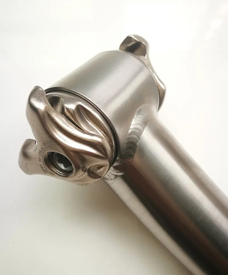 Tija de asiento de titanio para bicicleta de montaña, 27,2mm, 350/400 - imagen 3