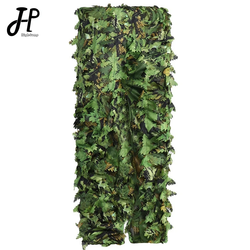 Traje de camuflaje biónico de flores adhesivas, traje Ghillie de caza, juego de jungla CS, ropa de entrenamiento, cazador, Airsoft - imagen 3