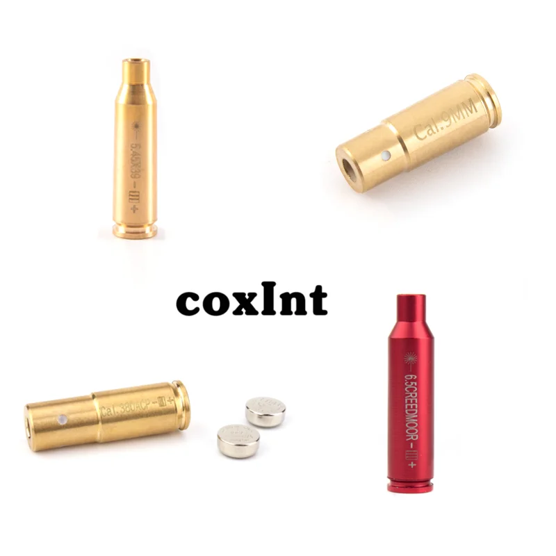 Boresighter láser de 9mm 380ACP 12GA.223 223Rem colimador láser 5,45x39 20GA mira de orificio láser - imagen 2