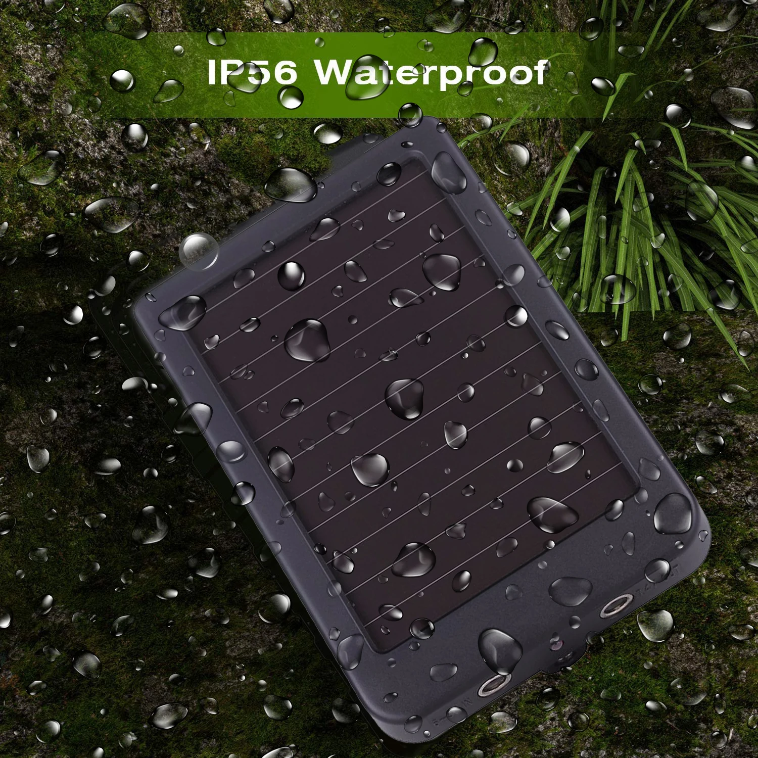 Panel Solar para exteriores, cargador de fuente de alimentación de 3000mah y 9V, batería para cámaras de rastreo, visión nocturna, Banco de energía impermeable - imagen 4