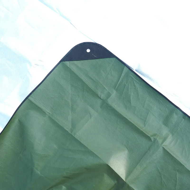 Manta DE EMERGENCIA multifuncional, aislamiento exterior, portátil, almohadilla impermeable a prueba de humedad, dosel de manta de emergencia, 3 en 1 - imagen 3