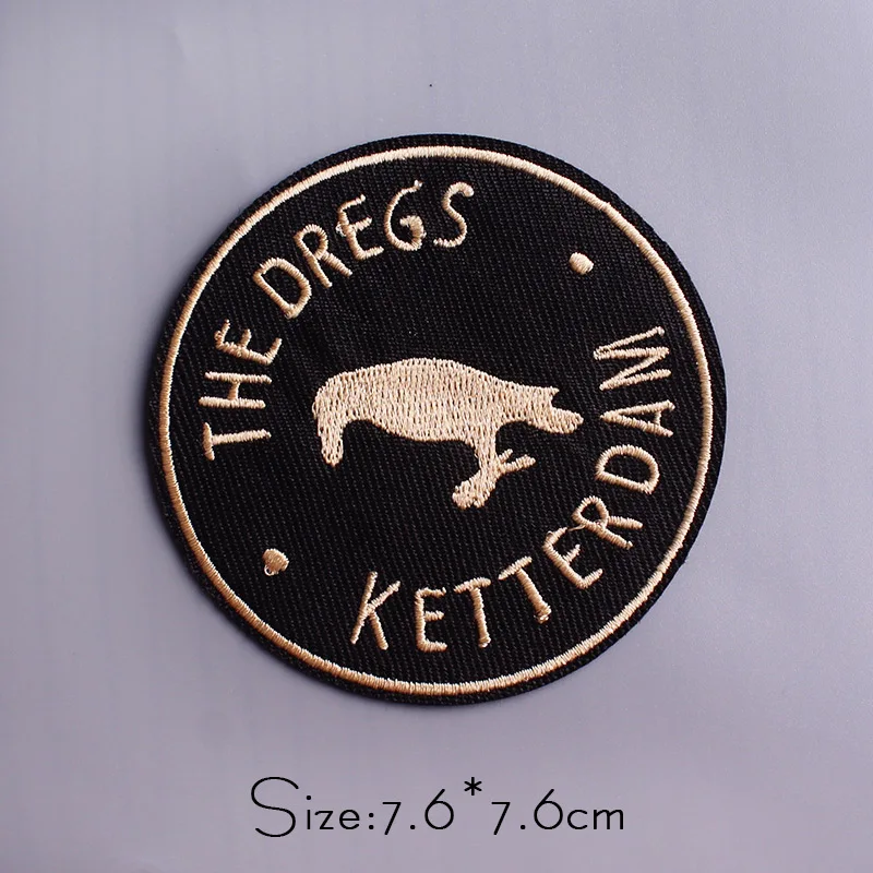 Parches bordados ondulados para ropa, parches para planchar en la ropa, Parche de aventura natural, insignias a rayas para exteriores - imagen 5