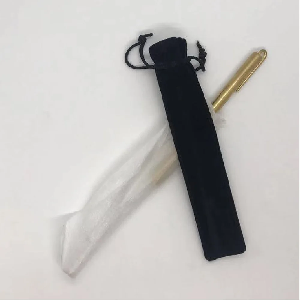 Bolígrafo táctico de latón puro para viajes al aire libre, pluma de regalo de cobre, estilo Retro, Kit de viaje - imagen 4