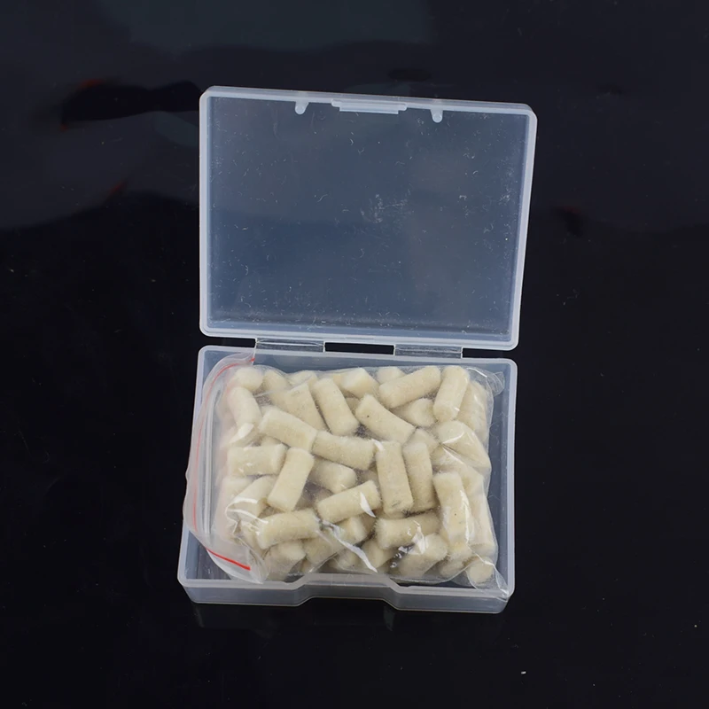 Kit de limpieza de calibre de bolas de algodón, 100 Uds., para barril de esclusa de aire de 4,50mm, 5,50mm y 6,35mm, herramientas de limpieza de eliminación de plomo - imagen 5