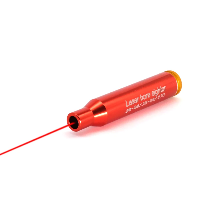 Boresight Láser rojo.270 Boresighter láser de punto rojo.30-06/25-06/.270 Cartucho Boresight 30-06/270 Borosighters de caza - imagen 3