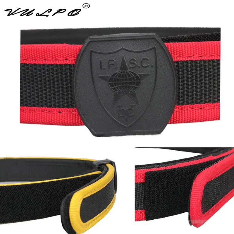 VULPO-Cinturón de tiro IPSC multiángulo, juego de bolsas para revistas de velocidad, cinturón táctico Mag, funda para pistola rápida - imagen 3