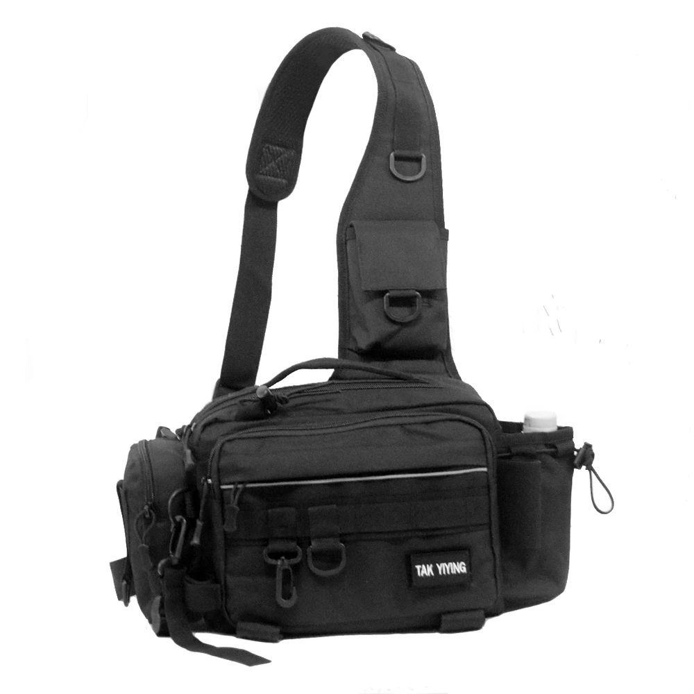 Mochila de hombro para caza, bolsa de aparejos de pesca con eslinga, paquete de almacenamiento para pesca al aire libre - imagen 4