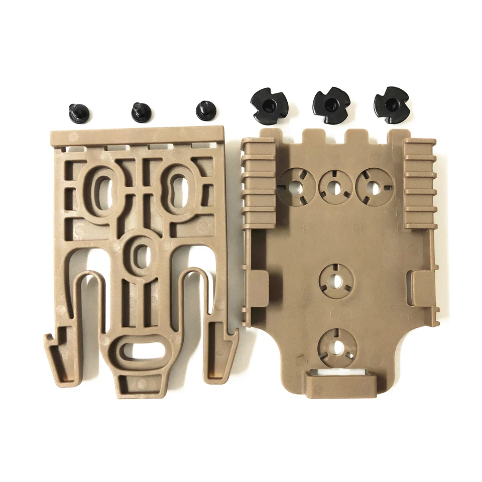 Kit de sistema de bloqueo rápido táctico QLS con accesorios de funda negra de polímero QLS19 y QLS 22 para funda de pistola TMC3029-MC - imagen 5