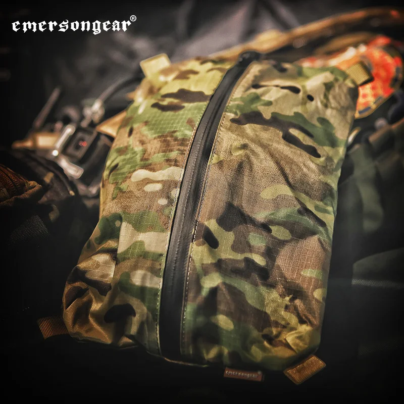 Emersongear-bolsas de almacenamiento EDC tácticas, bolsa con cremallera para herramientas, Airsoft DWR, caza al aire libre, senderismo, soporte portador - imagen 4