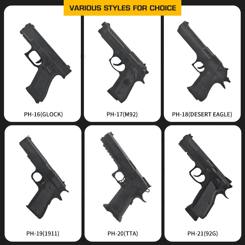 Parche de tiras de gancho y bucle, brazalete, insignia, Parche en forma de pistola para Airsoft, casco, chaleco, mochila - imagen 5