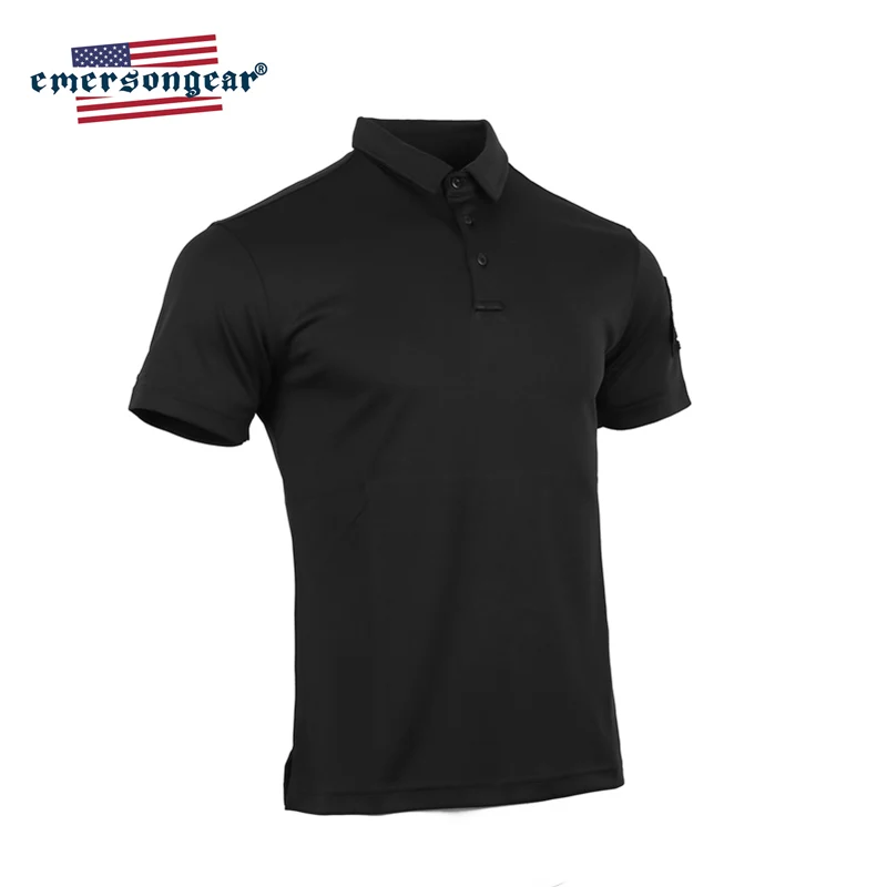 Emersongear-Polo con etiqueta azul para hombre, camiseta táctica de secado rápido, deportes informales al aire libre, caza, ciclismo, senderismo, Tops para acampar - imagen 5