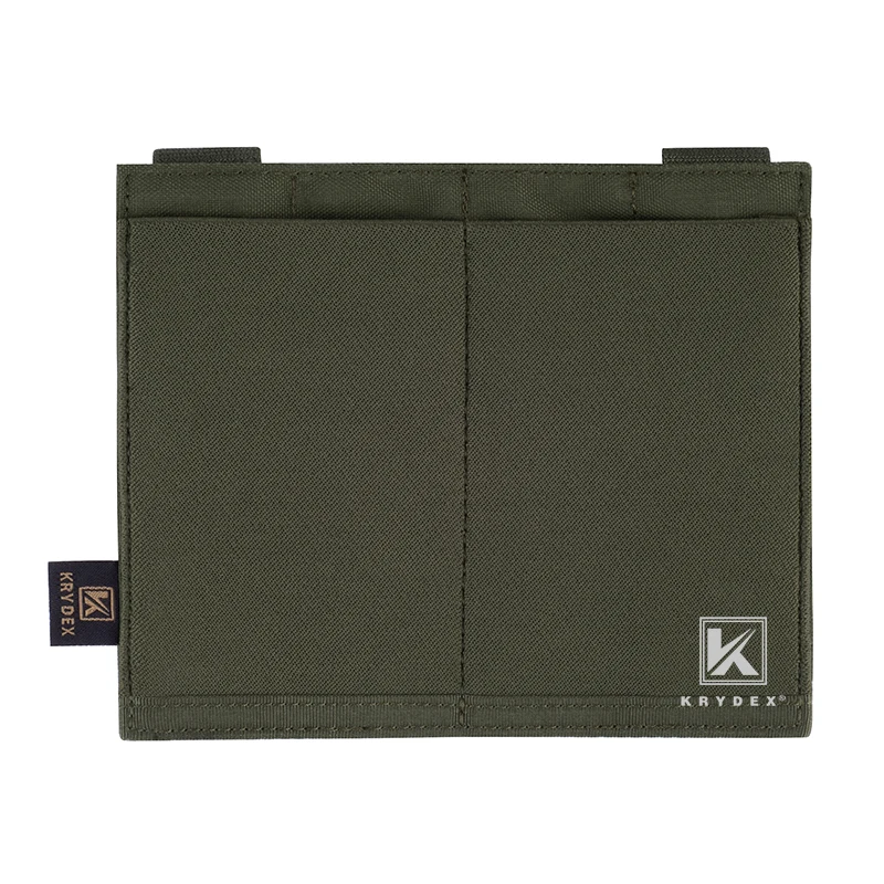 KRYDEX-bolsa táctica de tiro rápido 5,56 para Rifle, doble apertura, alta velocidad, Top MOLLE /PALS, portador de revistas elástico, Ranger Green - imagen 3