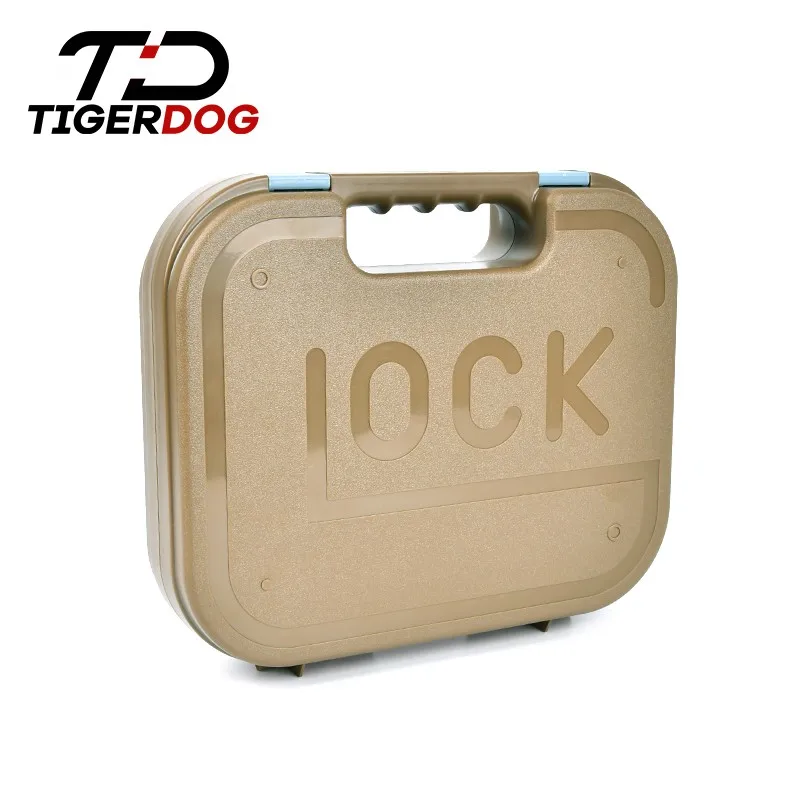 WADSN Airsoft ABS Glock caja de transporte de seguridad para pistola Kublai, maleta para Rifle, accesorios de almacenamiento, caja dura para herramientas de caza - imagen 4