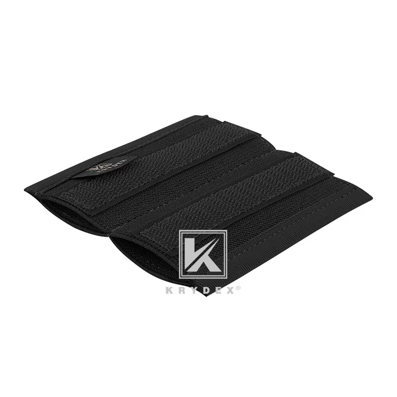 KRYDEX-bolsa de inserción de doble revista para pistola, para Micro Fight MK3 MK4, aparejo de pecho, estilo Spiritus, soporte de revista elástico incorporado BK - imagen 3